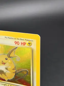 Pokemon TCG Raichu 14/62 Fossil Unlimited Holo Rare English LP-NM - Image 2