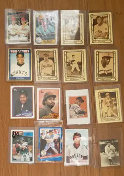 Random Vintage Baseball Cards Lot ~200+ Cards | 1970s–1990s | Box Collection) - Image 1