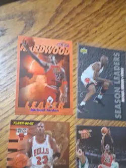 Assorted 90's Michael Jordan 12 Card Lot - Image 4