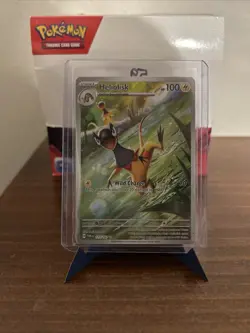Pokemon TCG Heliolisk Twilight Masquerade Illustration Rare Card 177/167 - Image 1