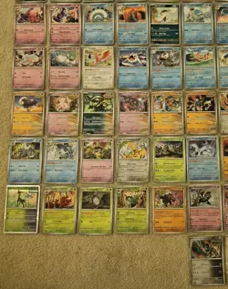 Complete Gen 9 Pokemon Card Lot - 120 Cards No Repeats - Holo / rev / EX incl. - Image 4