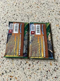 Pokemon TCG Roaring Skies Booster Pack Lot (2 Packs, 10 Cards Each) 2015 - Image 2