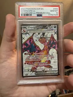 Charizard ex 056 Sv: Scarlet & Violet Promo Cards Holo PSA 10 GEM MINT - Image 1