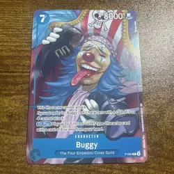 Buggy P-084 Promo Card | One Piece TCG: Blue Buggy English — NM - Image 1