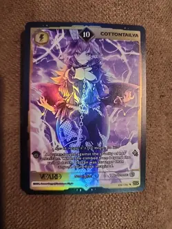 Vcard Rising Star Unlimited Full Art Holo 10 Card Cottontailva 78/190 - Image 5