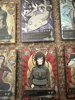 Naruto CCG TCG Full Art , 2002 Card Game10 Card Lot 3 Foils - Image 5