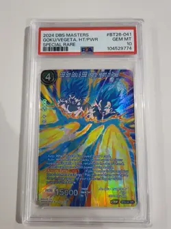 Dragon Ball Super Card SSB Son Goku & SSB Vegeta Height of Power SPR BT26-041 - Image 1