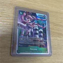 Bandai One Piece Perona OP14-033 Special Holo Character Card 6000 Power - Image 1