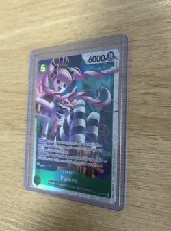 Bandai One Piece Perona OP14-033 Special Holo Character Card 6000 Power - Image 2