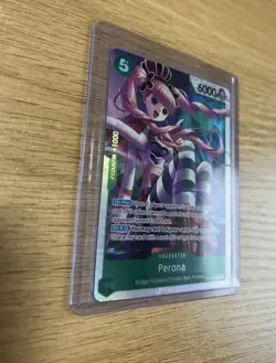 Bandai One Piece Perona OP14-033 Special Holo Character Card 6000 Power - Image 3