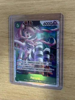 Bandai One Piece Perona OP14-033 Special Holo Character Card 6000 Power - Image 5