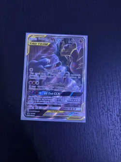Pokemon Card Tag Team Garchomp & Giratina GX 270 HP Holo Rare - Image 1