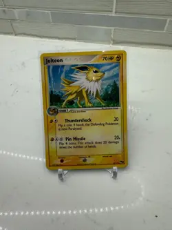 Jolteon 3/17 POP Series Promos 3 WOTC Holo Rare Pokemon Card HP - Image 1