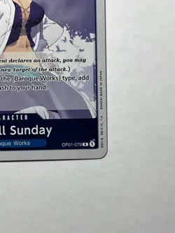 Ms. All Sunday OP01-079 Romance Dawn Foil One Piece Card Game - Image 5