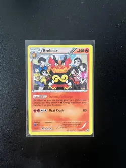 Emboar 27/113 NM Legendary Treasures Holo Pokemon Card - Image 1