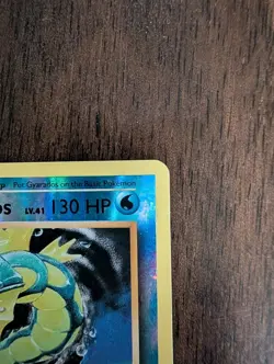 Pokemon Card Gyarados 34/108 Evolutions Reverse Holo Rare LP - Image 3