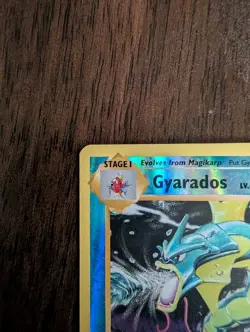 Pokemon Card Gyarados 34/108 Evolutions Reverse Holo Rare LP - Image 4