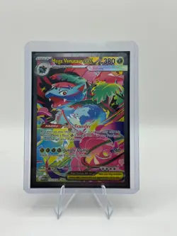 Mega Venusaur EX SIR 177/132 Mega Evolution English pokemon TCG Near Mint Card - Image 1