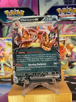 Charizard ex 196 Sv: Scarlet & Violet Promo Cards Holo - Image 1