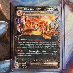 Charizard ex 196 Sv: Scarlet & Violet Promo Cards Holo M/NM - Image 1