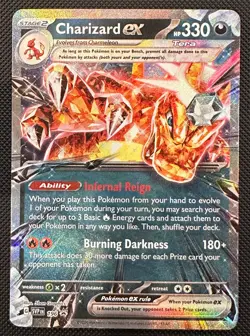 Charizard ex Holo Promo SV: Scarlet & Violet Promo Cards 196 NM - Image 1