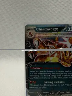 Charizard ex #196 - SV: Scarlet & Violet Promo Cards (SVP) Black Star Promo ￼ - Image 5