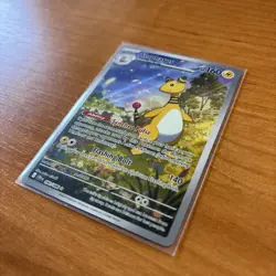 Pokemon - Ampharos - 090/086 - ME04: Chaos Rising - Illustration Rare - NM - Image 3