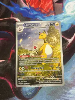 Pokemon Ampharos 090/086 Me04: Chaos Rising Holo - Image 1