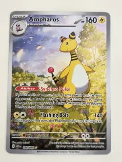 Ampharos - 090/086 - Illustration Rare ME04: Chaos Rising / Pokemon MINT - Image 3