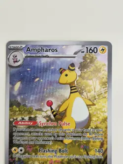 Ampharos - 090/086 - Illustration Rare ME04: Chaos Rising / Pokemon MINT - Image 4