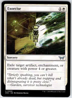 Exorcise 8 Uncommon Duskmourn: House of Horror MTG Near Mint - Image 1