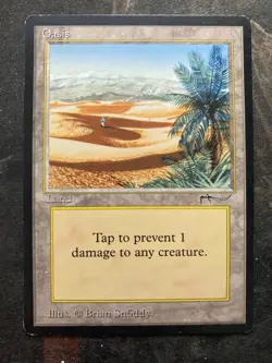 *** ARABIAN NIGHTS Oasis *** EX Condition - DUTY FREE Magic MtG - Image 1