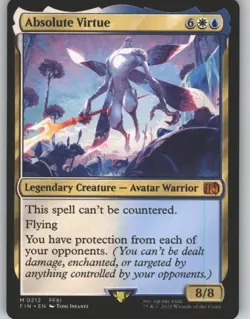 Absolute Virtue 212 Mythic FINAL FANTASY Magic: The Gathering Near Mint - Image 1