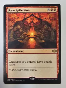 Mtg - Rage Reflection - Double Masters - Rare - #139 - NM - Image 1