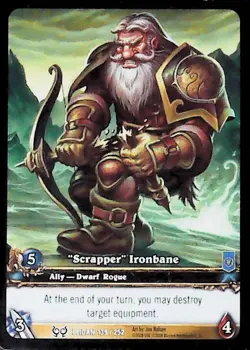 World of Warcraft TCG "Scrapper" Ironbane (Extended Art) - The Hunt for Illidan - Image 1