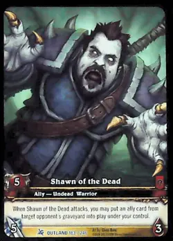 World of Warcraft TCG Shawn of the Dead (Extended Art) - Fires of Outland 183/24 - Image 1