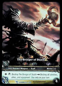 World of Warcraft TCG The Bringer Of Death (Extended Art) - March of the Legion - Image 1