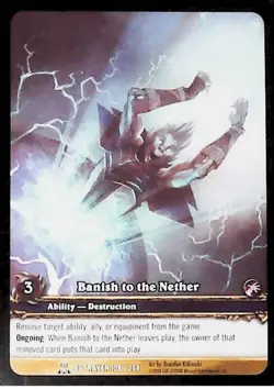World of Warcraft TCG Banish to the Nether (Extended Art) - Servants of the Betr - Image 1