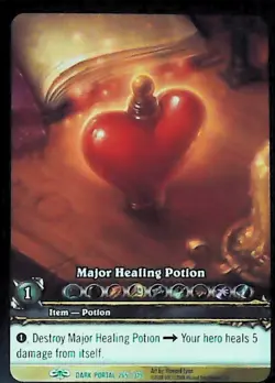 World of Warcraft TCG Major Healing Potion (Extended Art) - Through the Dark Por - Image 1