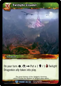 World of Warcraft TCG Twilight Citadel - Twilight of the Dragons 220/220 - Image 1