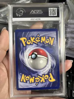 Vintage 1999 Pokemon Game PIKACHU Black Star Movie Promo #4 Graded AGS 9 MINT - Image 2