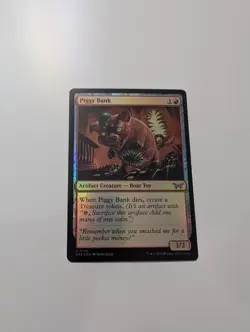 MTG - Piggy Bank (Foil) - Duskmourn NM/M Condition - Image 1