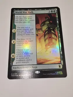 World War Hulk Marvel Super Heroes Foil - Image 1