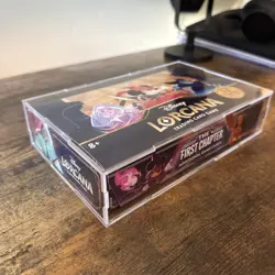 The First Chapter Booster Box Disney Lorcana TCG Brand New MINT w/ Acrylic Case - Image 4
