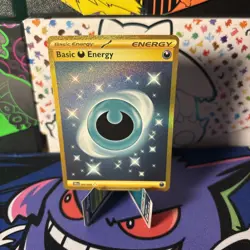 Basic Darkness Energy Gold Hyper Rare Holo Card 098/064 Shrouded Fable SFA - Image 3