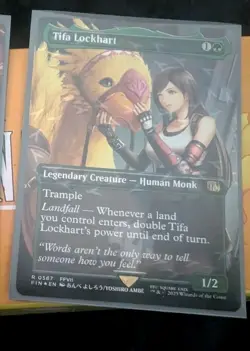 Tifa Lockhart (Borderless) (Chocobo Track Foil) Final Fantasy Foil - Image 1