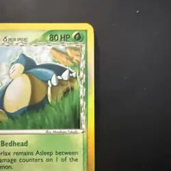 Pokemon Snorlax Delta Species 10/101 Dragon Frontiers Holo Rare 80 HP Eng - Image 3