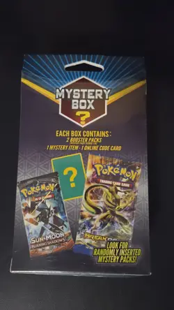 Pokemon 2021 Mystery Box 2 Booster Packs Blue Mj Holdings Walgreens - Image 2