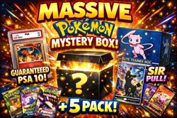 MASSIVE POKEMON MYSTERY BOX!!! Guaranteed PSA 10, ETB+, SIR, 5 Eng Packs + MORE - Image 1