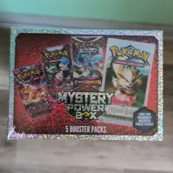 Pokemon 2024 Mystery Power Box 5 Booster Lost Origin Plasma Blast Legend MakerU - Image 1